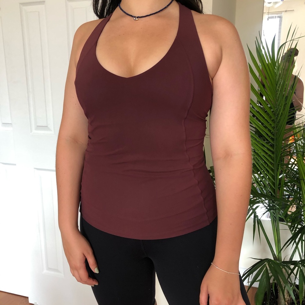 Maroon Lululemon Top